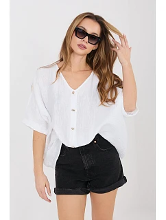 Košeľa s krátkym rukávom model 225512 Taliansko Moda