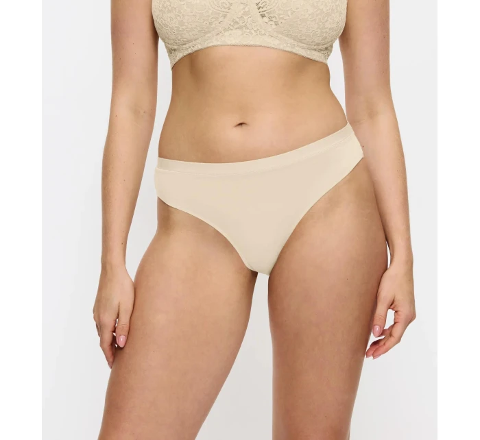 Dámske tangá Sense of Modal String - YELLOW - svetlo béžová 6720 - TRIUMPH