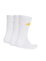 Ponožky Cushioned Sportswear Crew, 3 bílé, model 22349787 - ADIDAS