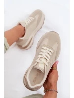 Dámské sportovní tenisky Big Star model 22009864 HIPOLY SYSTEM Béžové - Big Star Shoes