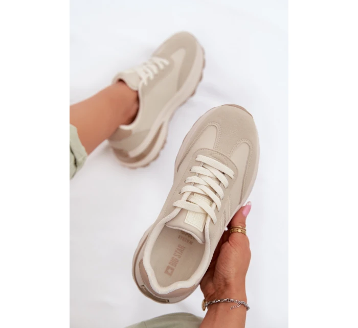 Dámské sportovní tenisky Big Star model 22009864 HIPOLY SYSTEM Béžové - Big Star Shoes