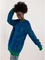 Jumper BA SW 0277.02 tmavomodrý