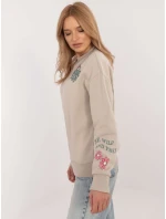 Bluza model 20686503 beżowy - FPrice Bluza model 20686503 beżowy - FPrice