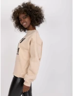 Mikina EM BL model 17228682 béžová - FPrice Mikina EM BL model 17228682 béžová - FPrice