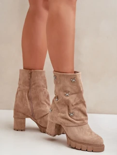 Topánky na podpätku model 203531 Step in style