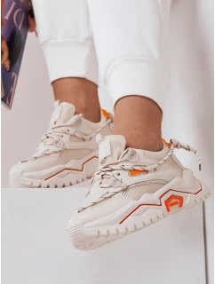 Dámske béžové tenisky ORIS FashionStreet ZY0098