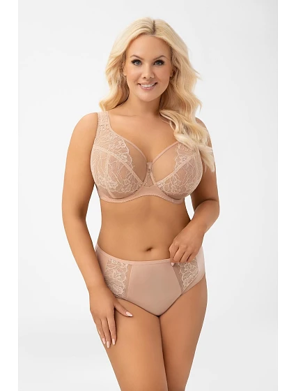 Měkká podprsenka model 22212676 Luisse Almond - Gorsenia Měkká podprsenka model 22212676 Luisse Almond - Gorsenia
