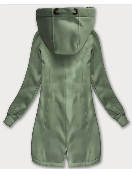 dlouhá dámská mikina s kapucí model 21240168 - LHD