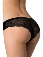Dámske nohavičky Tanga black - JULIMEX Dámske nohavičky Tanga black - JULIMEX