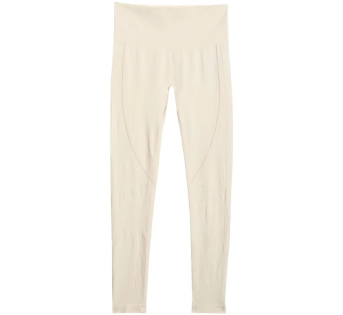 Dámske termoaktívne nohavice 4F F204 broken white 4FWAW25USEAF204 11S dámske