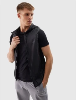 Pánska trekingová bunda bez rukávov 4F 4FWSS24TVJAM096-24S primaloft active s páperovou výplňou