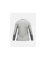 Termotriko PEAK PERFORMANCE Magic Crew Wool-blend Baselayer Women, sivé Termotriko PEAK PERFORMANCE Magic Crew Wool-blend Baselayer Women, sivé