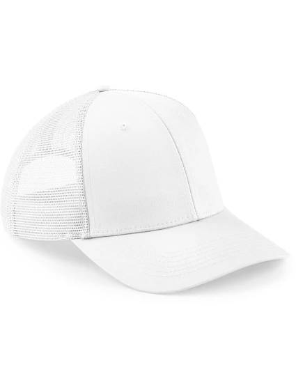 Beechfield B 646 6-panelová čiapka s kšiltom „Urbanwear Trucker“ 53.0646 biela Beechfield B 646 6-panelová čiapka s kšiltom „Urbanwear Trucker“ 53.0646 biela