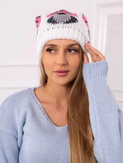 Dámská čepice  bílá model 18751615 - K-Fashion