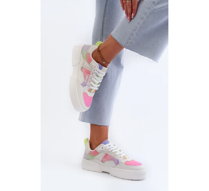 Dámské tenisky Big Star s Memory Foam v vzoru model 21658740 - Big Star Shoes Dámské tenisky Big Star s Memory Foam v vzoru model 21658740 - Big Star Shoes