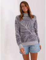 Sweter AT SW 2357.96 szary