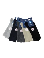 Hladké pánske ponožky ELEGANT