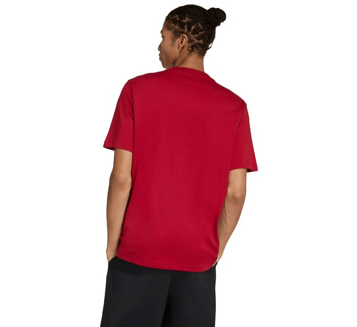 Pánské tričko Essentials 3Stripes červené model 22071176 pánské - ADIDAS