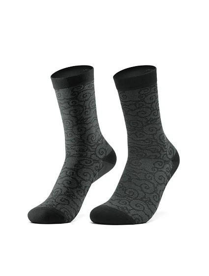 Cyklistické ponožky Rockbros 490025001 ROAD TO SKY 36–38 cm – čierne