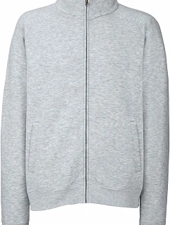 Premium Sweat Jacket Mikina model 22457706 heather grey - Fruit of the Loom