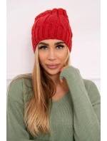 Fleecová čepice model 18750131 - K-Fashion Fleecová čepice model 18750131 - K-Fashion