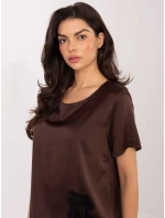 Bluzka MI BZ model 21795607 brązowy - FPrice