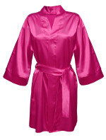 DKaren Housecoat Candy Dark Pink