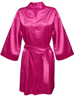 DKaren Housecoat Candy Dark Pink
