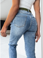 Dámske džínsové nohavice SINES modré Dstreet UY2091