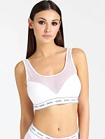 Vystužená braletka so žoržetom O97C04JR04P H905 sivá - Guess