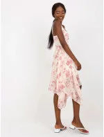 Dámské šaty SK model 18570756 světle béžové - FPrice