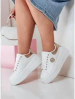 Dámske tenisky na platforme KITNOT gold FashionStreet ZY0920