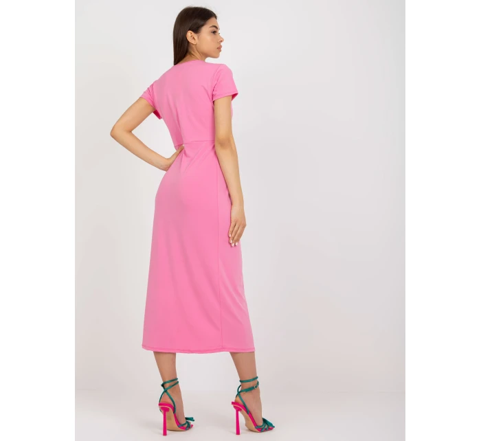 Sukienka DHJ SK model 21271932 różowy - FPrice