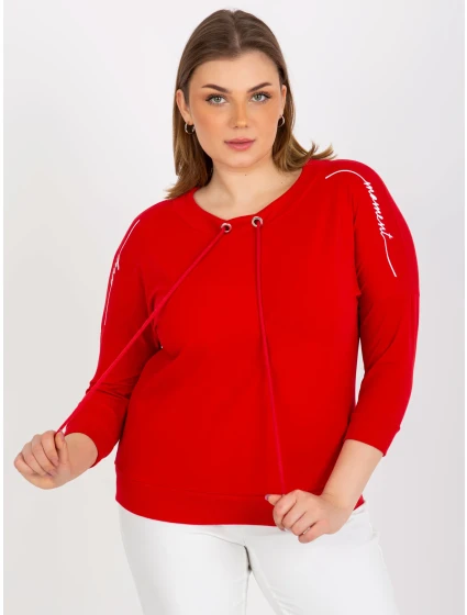 Dámská halenka RV BZ model 18025799 červená - FPrice Dámská halenka RV BZ model 18025799 červená - FPrice