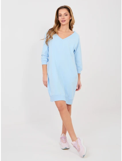 RV šaty SK 7203.35P svetlomodré