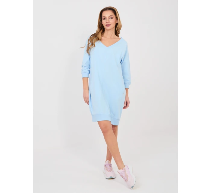 RV šaty SK 7203.35P svetlomodré