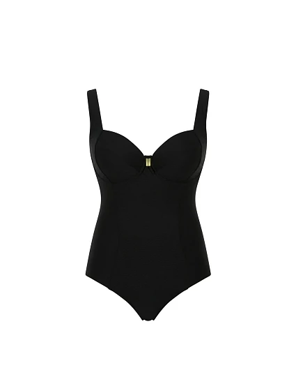 Dámské jednodílné plavky Swimwear Balcony Swimsuit černé  model 19426523 - Panache