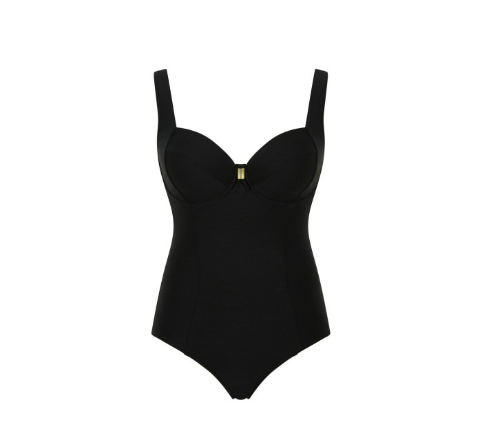 Dámske jednodielne plavky Marianna Balcony Swimsuit SW1590 Black - Panache
