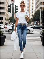 Dámske džínsové nohavice INDIA blue FashionStreet UY1308