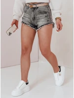 Dámske džínsové šortky SHORT LIFE grey FashionStreet SY0478