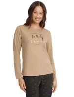 Dámské pyžamo model 18826431 Glam beige - Henderson