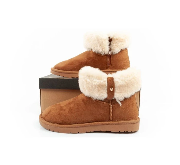 O'neill model 21394743 Mid zimní kotníkové boty zateplené pohodlné módní hnědé - ONeill