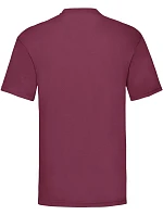 Tričko Fruit of the Loom Valueweight T 16.1036, bordová farba Tričko Fruit of the Loom Valueweight T 16.1036, bordová farba