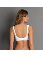 Dvojitá podprsenka s kosticami 5490 biela - RosaFaia