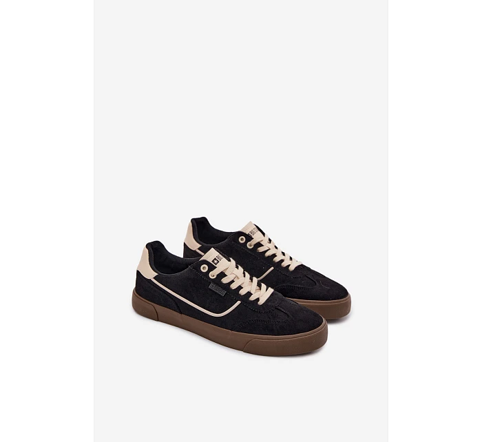 Pánské tenisky Big Star model 22069320 Černé - Big Star Shoes Pánské tenisky Big Star model 22069320 Černé - Big Star Shoes