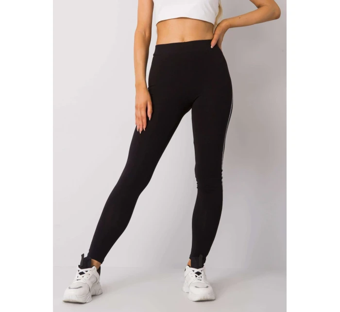 Legíny LA LG T 10.21 čierna a strieborná