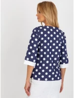 Blúzka LK BZ 506755.56P tmavomodrá Blúzka LK BZ 506755.56P tmavomodrá