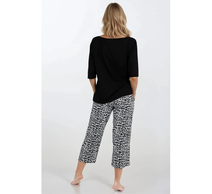 Pyžamo Grace Noir - Momenti Per Me Pyžamo Grace Noir - Momenti Per Me