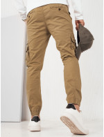 Dstreet UX4180 pánske khaki nákladné nohavice