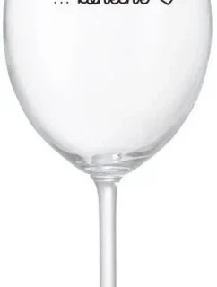 ...KONEČNE - číry pohár na víno 350 ml